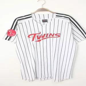 LG Twins 엘지 트윈스 야구져지/반팔/노마킹 유니폼 구제 중고 서울 프로야구 응원복 남성용 XL 105