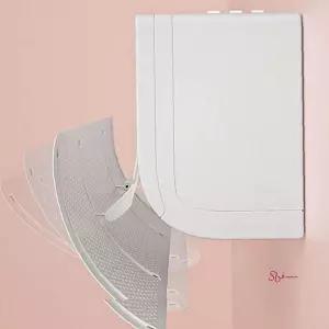 에어컨바람막이 가드 천장형 방조절 가림막 벽걸이 날개 에어가이드 에어 각도ghi295