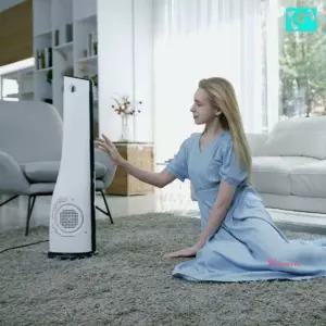 타워형선풍기 팬없는 타워팬 날개없는 가정용 저소음efg045