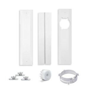 이동식 에어컨 칸막이 커넥터 플레이트 무타공 샤시