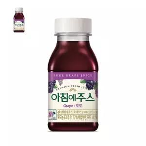 서울우유 포도 아침에주스 210ml 24입 x 사무실음료
