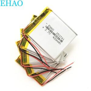 5PCS 3.7V 420mAh  얇은 LiPo 리튬 폴리머 충전식 배터리 253741 셀 Mp3 GPS 스마트 시계 스피커 레코더