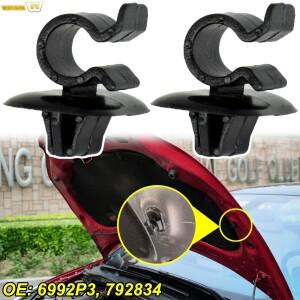 2개 792834 시트로엥 C2 C3 C4 C5 AX Berlingo B9 Eurovans Evasion 후드 보닛로드 스테이 지원 클립 홀더