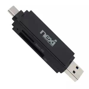 USB C타입 SD 멀티 리더 TF SDHC SDXC MicroSD 메모리 핸드폰 컴퓨터 블랙박스 / 카드 리더기 WISENX610