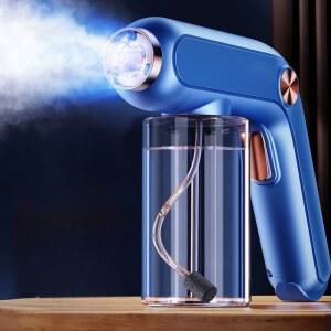 기 분사기 기계 피톤치 1 소형 골드 연무기 이어 스프레이 이어 알콜 블루 블루 미니