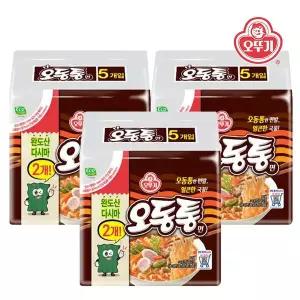 [오뚜기]_오동통면(다시마2) (120GX5) x 3개 (총15봉입)