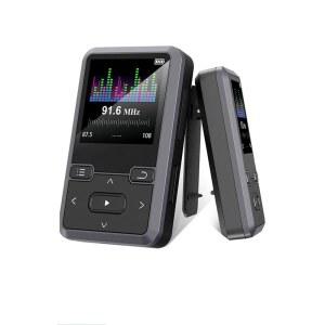 DVD 플레이어 보수계 MP3 워크맨 스포츠 블루투스 FM 라디오 녹음 전자 시계를 지원하는 음악 플레이어의 8GB 128GB MP4 클립