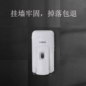 세라믹 휴게소 주방세제통 싱크대세제통 물비누 린스 손세정제 화이트 크롬 거품비누 벽걸이
