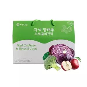 오가닉가든 자색양배추 브로컬리진액 90ml x 30포 1박스