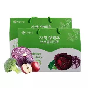 오가닉가든 자색양배추 브로컬리진액 90ml 30포 x 2박스