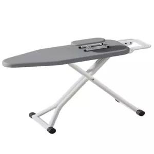 접이식 다리미판 특대형 스팀 단열 다리미대 폴딩 테이블 타탄체크 스탠딩 세트 입식 핸드