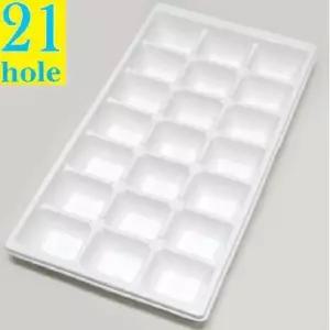 대형 얼음트레이 21칸 제빙기 얼음틀 아이스 뚜껑얼음틀 곰돌이얼음트레이