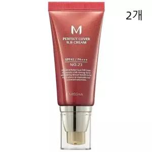 MISSHA M 퍼펙트 커버 BB크림 23호 50ml 2개