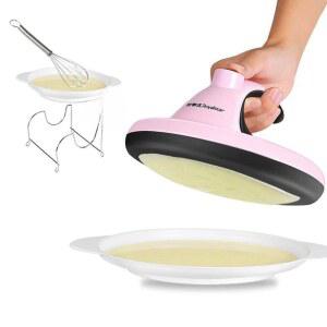 밀전병기계 춘권 원형 크레이프 30CM 크레페 팬케이크 핫케이크 전기팬 프레스 도우 와플