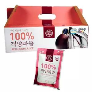 착한가격 적양파즙100 홈쇼핑완판상품 30포 100ml 선물세트 가족 한가위 명절 설날 친정