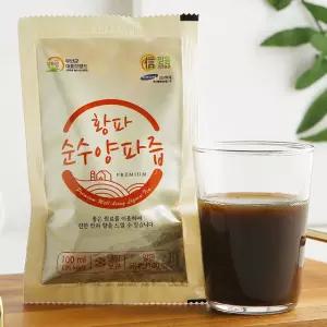 신믿음건강농원 무안 황파 순수양파즙 100ml 60개 선물세트 친정 시댁 가족 한가위 추석