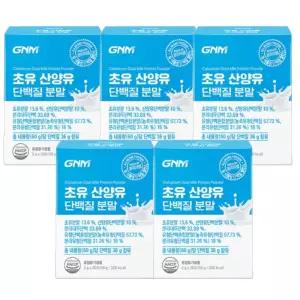 (무부형제) 초유 산양유 단백질 프로틴 분말 스틱 5박스 (1박스당 2g x 30포)