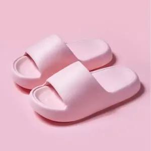 말랑이 키높이 여성 슬리퍼 핑크 실내슬리퍼 발편한슬리퍼 푹신한슬리퍼 굽높은슬리퍼