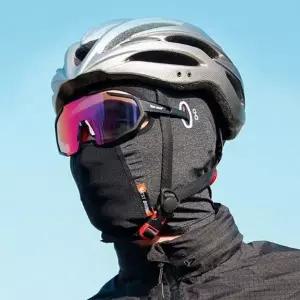 [하프클럽/]겨울잡화 라이딩 쿨 얼굴 바이크 볼 마스크 전면 안경 메쉬 홀