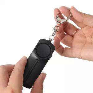 (튼튼)강력 경보음 호신용 경보기(블랙) 용경보기 랜턴 렌턴