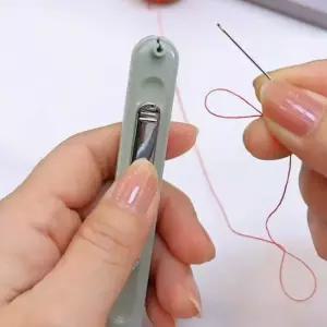 수선용 쪽가위 실끼우기 바느질 도구 가이드 미싱용품