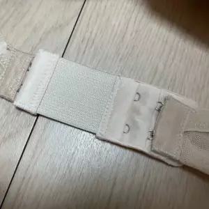 밴드형 연장후크 2단 브래지어 베이지 브라연장 장후크 브라후크