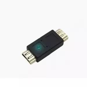HDMI 일체형 LED 젠더 F F 블루 LED