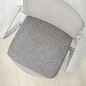 벨라솜 대형 메모리폼 의자 방석 논슬립 체크 격자 패턴 커버세탁가능