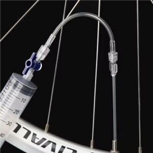 호환 라이더레이스 자전거 튜블리스 타이어 액체 주입 도구 60ml 자전거 타이어 튜블리스 실란트 인젝터 오일 미네랄 교체 수리 도구