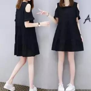 모임룩 코디 롱원피스 빅사이즈 가성비 여름원피스