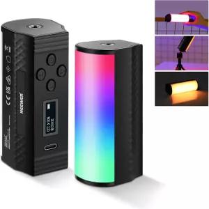 ER 베이직 마그네틱 핸드헬드 라이트 완드 360 풀 RGB 미니 LED 비디오 스틱 2500mAh 배터리 스튜디오