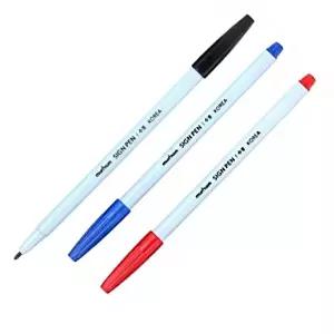 고품질 TBZ 문화 수성싸인펜 0.7mm 적색 박스 2880개입 수성사인펜 필기구 필기용품 다용도사인펜 WFLYWPK