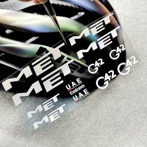 호환 UAE 팀 메이트 만타 트렌타 로드 자전거 헬멧 G42 방수 데칼 스티커 자전거 라이딩 장비 액세서리용