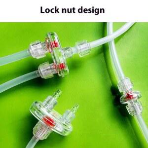 호환 2Pcs 내구성 수족관 물고기 탱크 산소 공급 펌프 체크 밸브 산소 펌프 물고기 탱크용 단방향 체크 밸브