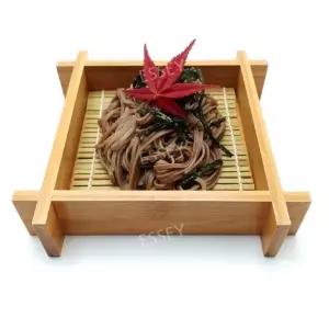 모밀판 소바 스시 18x18cm 초밥 대나무 대나무모밀판 나무