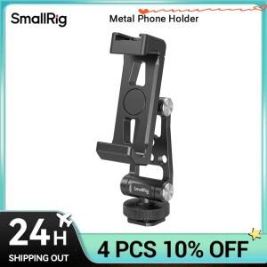 57-88mm 너비 전화용 콜드 슈가 있는 SmallRig 금속 홀더 마이크용 빠른 스위칭 DJI RS 4 / Pro용 조명