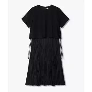 매장정품 지컷 GCUT 플리츠 디테일 원피스_블랙_7225337700 2505679165 163140