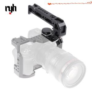 카메라 탑 핸들 그립 Arri 로케이팅 나사 모니터 마이크 슈 니콘 캐논 DSLR
