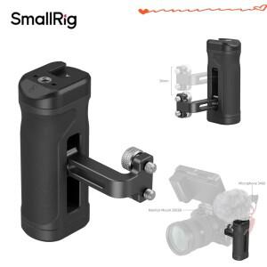 SmallRig 카메라 사이드 핸들 1/4 인치-20 나사 구멍 케이지 그립 소니 DSLR 콜드 슈 4577