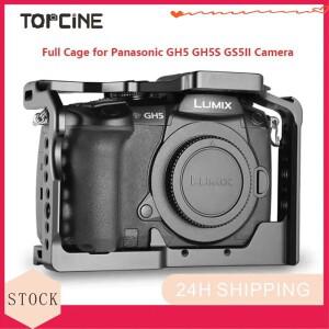 Panasonic GH5 카메라 케이지(콜드 슈 마운트 포함) Arri 3/8 홀 퀵 릴리스 레일용 Topcine