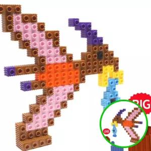 MF08 프테라노돈 공룡블록 빅블럭 어린이 만들기 모형 선물 입체