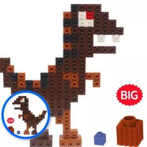 MF09 티라노사우르스 공룡블록 조립 유아 빅블럭 피규어 만들기 완구