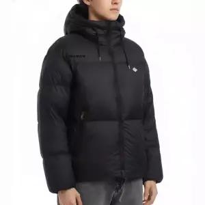 단톤 25FW 다운 후드 자켓 패딩 DTA0707 블랙