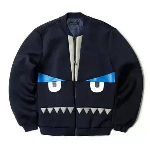 [골드스마일]KING 샤크 네오프렌 블루종 남자점퍼