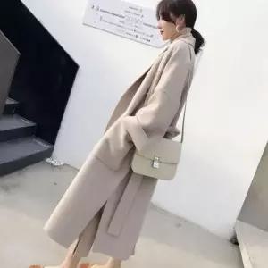 겨울 여성 모직 망사 코트 중기장 루즈핏 헵번 원픽3
