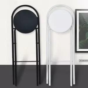 접이식 바스툴 바텐의자 철제 하이체어 홈바 아일랜드 카운터 높은 체어