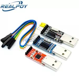 3 개/몫 1PCS PL2303HX CP2102 CH340G USB TO TTL for arduino 5PIN UART 모듈