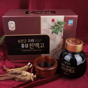 비제이마켓 부모님선물 6년근 고려홍삼진액고 500G X2병 6년근고려홍삼