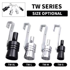 범용 터보 사운드 시뮬레이터 휘슬 자동차 배기관 차량 머플러 S/M/L/Xl