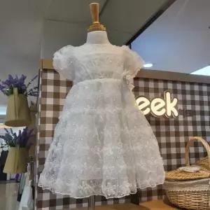 치크 DP01 화사한 퍼프 드레스  CKOW26A1G
